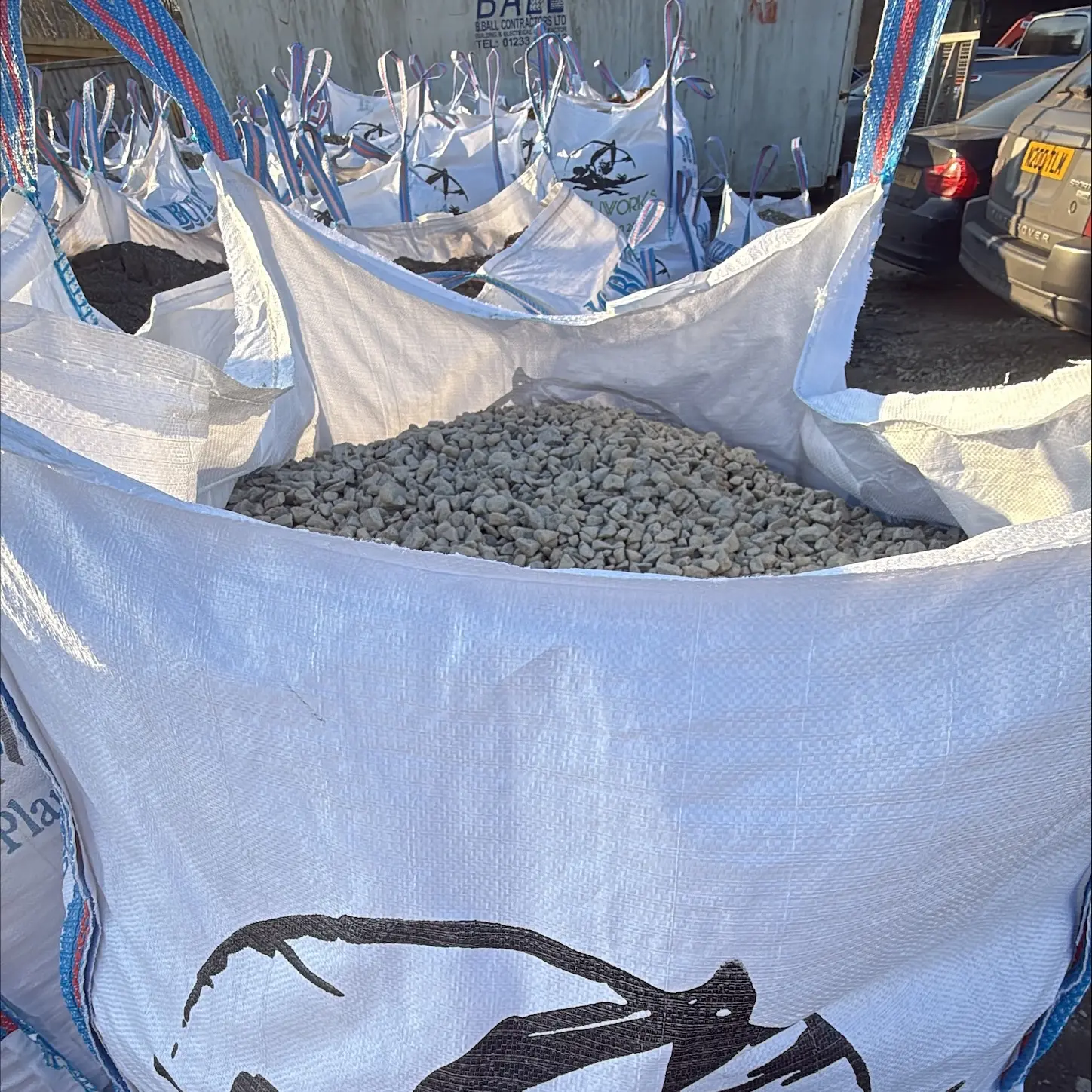 20mm Limestone Chippings Bulk Bag
